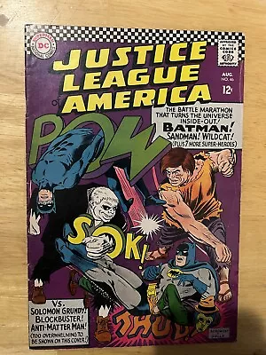 Buy Justice League Of America #46 1966 1st App. Silver Age Sandman • 20.09£