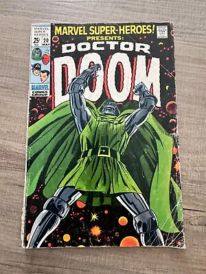 Buy Marvel Super-Heroes #20 F/VF 1st Solo Dr Doom 1st Appearance Valeria • 94.62£