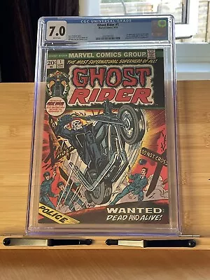 Buy Ghost Rider 1 CGC 7.0 • 700£