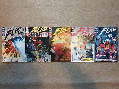 Buy DC Comics The Flash Lot #52, 53, 55, 757, 759 • 4£