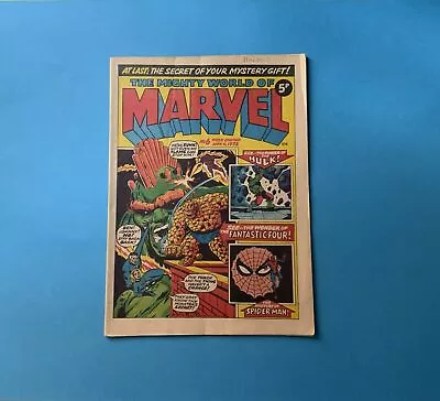 Buy Mighty World Of Marvel #6 | Nov 11th 1972 | Hulk | Spider-Man | Fantastic Four • 8.75£