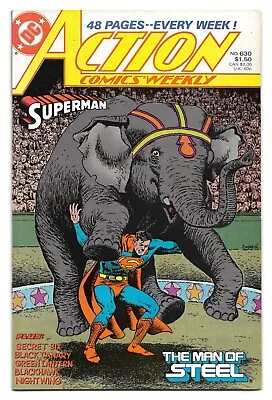 Buy Action Comics #630 (Vol 1) : VF/NM : Green Lantern, Black Canary, Superman • 2.25£