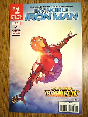 Buy Invincible Iron Man #1 Rare 2nd Print Heart Armor Riri Williams Marvel Disney • 165.31£