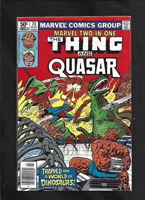 Buy Marvel Two In One #73 Vf  1981 (free Ship On $15 Order!) The Thing • 2.98£