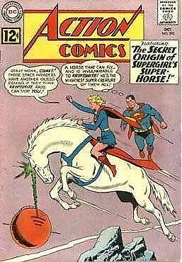 Buy Action Comics (1938) # 293 (2.5-GD+) Supergirl, Comet Origin 1962 • 17.10£