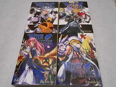 Buy Witch Buster Vol. 1-2,3-4,5-6 & 7-8 Manga English Seven Seas VG • 63.24£
