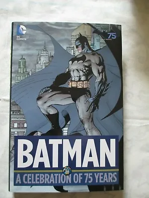 Buy Batman  A Celebration Of 75 Years  Deluxe Edition Hardcover  DC  • 30£