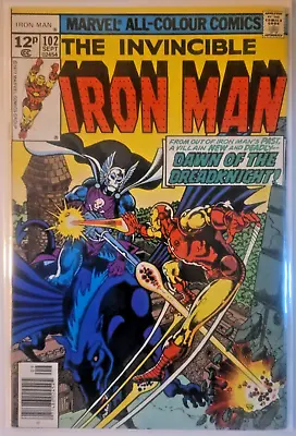 Buy Iron Man #102 Vol.1 (Sept 1977) - 1st Dreadknight - Very Fine - Marvel Comics • 4.99£