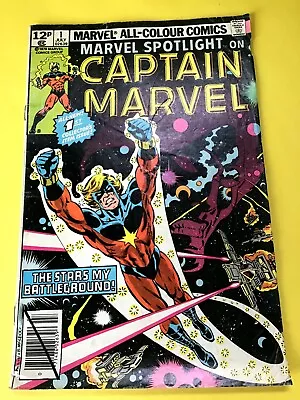 Buy Marvel Spotlight Captain Marvel 1 (1 Comics) 1979 Moench Broderick Marvel • 3.99£