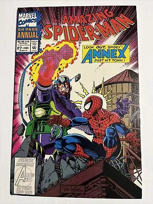 Buy THE AMAZING SPIDER-MAN (ANNUAL #27, 1993), Marvel Comics, VF/NM, PRICE CUT 20% • 3.22£