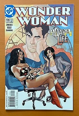 Buy Wonder Woman #170 Adam Hughes Cover (DC 2001) VF+ Condition Comic. • 14.62£