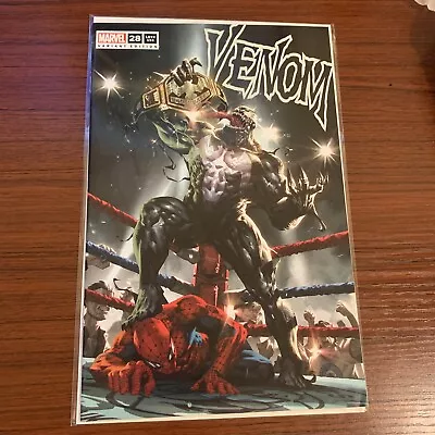 Buy Venom #28 Kael Ngu Wrestling Belt Spider-Man Trade Variant NM • 11.92£