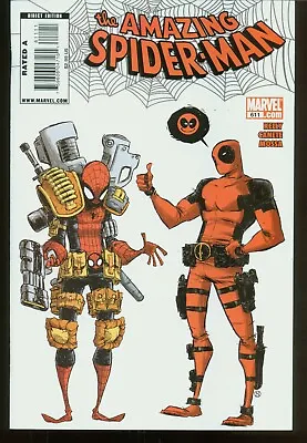 Buy Amazing Spider-man #611 Jan 2010 Deadpool On Cover High Grade 21-126 • 24.09£