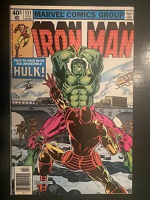 Buy Iron Man #131 (Face To Face With The Incredible Hulk!) Marvel 1980 • 7.97£