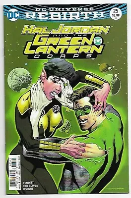 Buy Hal Jordan And The Green Lantern Corps #25 Rebirth Variant Cover NM (2017) DC • 3£