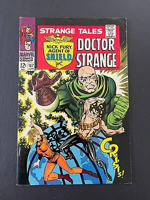 Buy Strange Tales #157 - 1st Cameo App Of Living Tribunal (Marvel, 1967) Fine+ • 52.63£