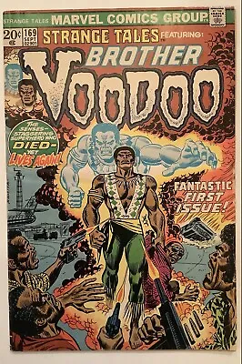 Buy Strange Tales #169 ~ 1973 Marvel ~ 1st Brother Voodoo Story! ~ See 👀 Pics ~ Vg • 116.62£