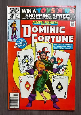 Buy 1980 Vintage Marvel Comics Marvel Premiere Dominic Fortune # 56 • 5.55£