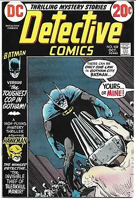 Buy Detective Comics #428 7.5 VF- 1972 Hawkman App • 13.50£