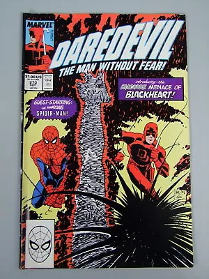 Buy Comic, Daredevil, #270, 1989 Marvel, Black Menace First Appearance • 15£