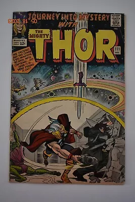 Buy  Journey Into Mystery With The Mighty Thor 111 Low Condition Check Description • 15.77£