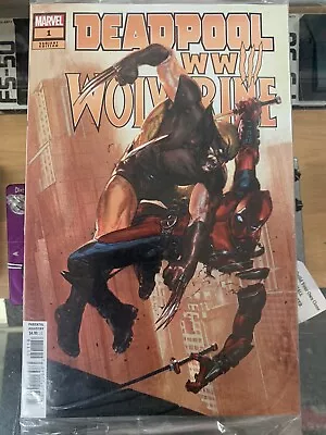 Buy DEADPOOL WOLVERINE WWIII #1 DELL'OTTO VARIANT Secret 1 Per Store!!! Polybagged • 28.01£