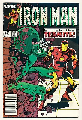 Buy Marvel Invincible Iron Man Issue #189 Comic Book Enter The Termite! 8.5 VF+ 1984 • 5.52£