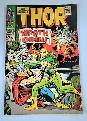 Buy Thor #147 (1967) KEY! Origin Of The Inhumans Continues, Stan Lee, Jack Kirby! • 106.01£