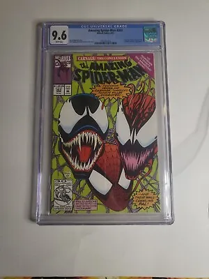 Buy Amazing Spider-Man #363, Carnage, Venom, CGC 9.6, Marvel 1992 • 52.20£