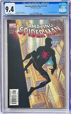 Buy Amazing Spider-Man V2 #49 CGC 9.4 White. Classic John Romita Jr. Cover. • 40£