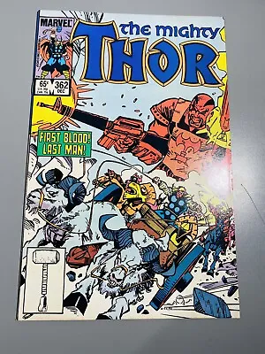 Buy The Mighty Thor #362 NM (Marvel 1985)  Flat, Glossy And Sharp 1st Print • 7.09£