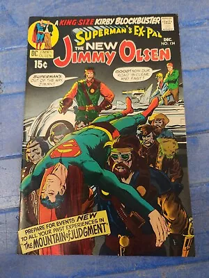 Buy Superman's Pal Jimmy Olsen #134 1st Appearance Of Darkseid-comic Book • 255.04£