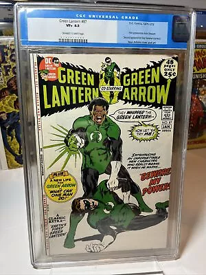 Buy Green Lantern #87 CGC VF+ 8.5 Off White To White 1st Appearance John Stewart! • 602.63£