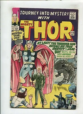 Buy Journey Into Mystery #113 (6.0) Origin Of Loki!! 1965 • 80.05£