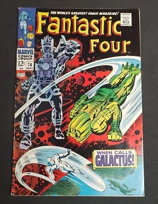 Buy Fantastic Four #74 Galactus Silver Surfer Marvel Comics 1968 VG-FN  • 55.32£