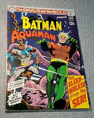 Buy Brave & The Bold March #82 Batman & Aquaman Oceanmaster Neal Adams Art  • 22.71£