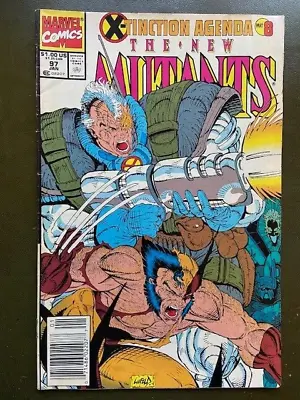 Buy The New Mutants #97, X-tinction Agenda Part 8, 1991. • 3£