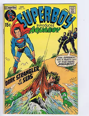 Buy Superboy #171 DC 1971 Superboy Introduces Aquaboy ! 1st Appearance Aquaboy • 20.11£