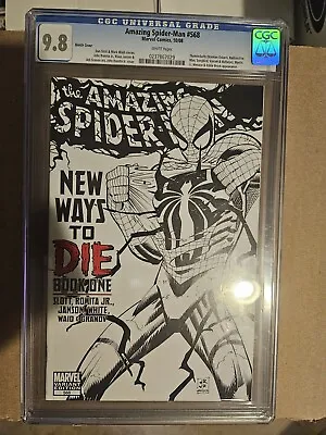 Buy Amazing Spider-Man #568 NM 9.8 (Marvel) Sketch Variant • 51.97£