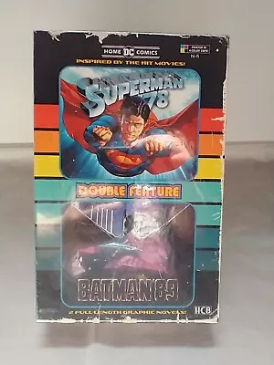 Buy Superman ‘78/Batman ‘89 2-Book Movie Box Set DC Comics HC Hardcovers Sealed • 34.44£