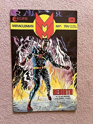 Buy Miracleman # 1 Eclipse Comics 1985 VF+/NM By Alan Moore Garry Leach High Grade! • 39.52£