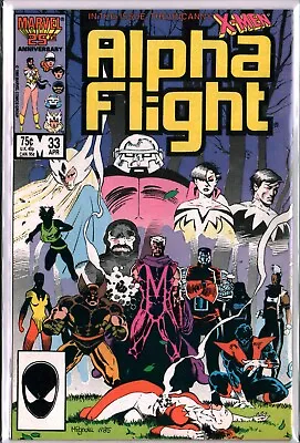 Buy ALPHA FLIGHT #33 KEY 1st LADY DEATHSTRIKE Uncanny X-MEN Marvel (1984) NM (9.4) • 15.80£