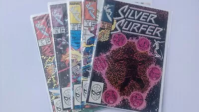 Buy Silver Surfer Comics Volume 3, Issues 9- 13 1988 Copper Era Marvel Comics. • 14£