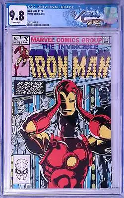 Buy Marvel Iron Man 170 5/83 FANTAST CGC 9.8 White Pages • 199.06£