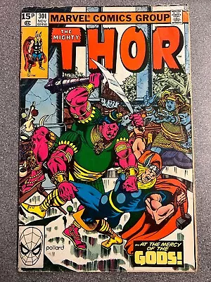 Buy The Mighty Thor #301 Marvel Comic Book Pence Copy • 7.99£