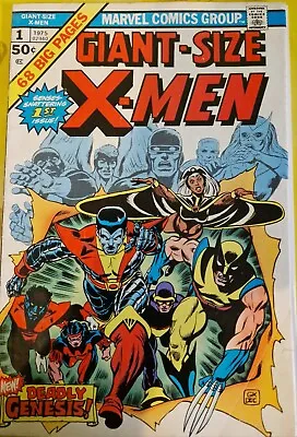 Buy Marvel Giant-Size X-Men 1 (1975) 1st Print Storm Colossus Nightcrawler Wolverine • 1,750£