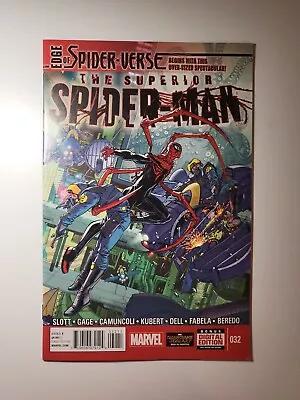 Buy The Superior Spider-Man #32 (2014); 1st Karn; Edge Of Spider-Verse  • 9.54£