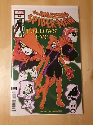 Buy Amazing Spider-Man Volume 6 #14 First Printing McGuiness Design Variant 🗝️ • 4.99£