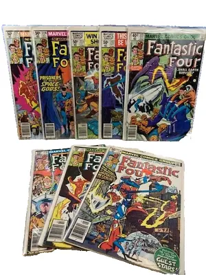 Buy Fantastic Four Marvel Comic Books 1980 #221-228 See Details In Description • 11.21£