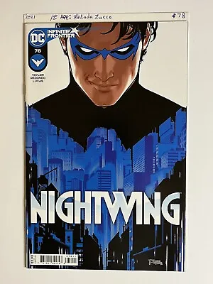 Buy Nightwing #78 DC 1st Print 1st Appearance Melinda Zucco, Bite-Wing Tom Taylor • 20.50£